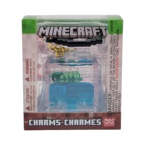 Minecraft Series 2 Charms Turtle 2.5 Inch Backpack Hanger Keychain 🐢